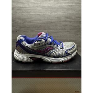 Saucony Oasis Women’s Running Training Shoes Wht/Blue/Pink 15096-25 Women’s 8.5